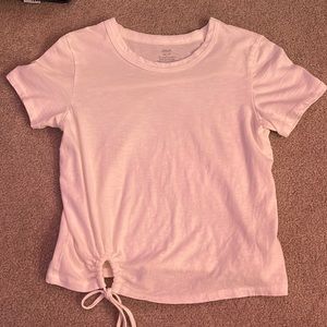 AERIE loose fitting white tshirt